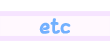 etc